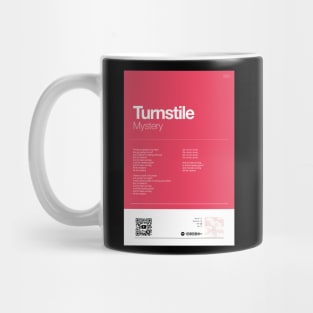 MYSTERY ✅ Turnstile lyrics poster Mug